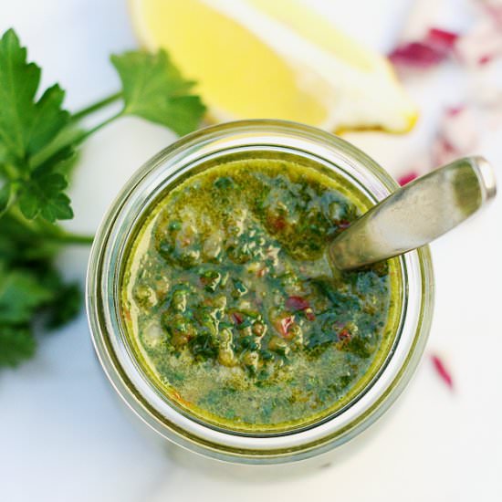 Argentinian Chimichurri Sauce - Recipe photo by SimpleSassyScrumptious