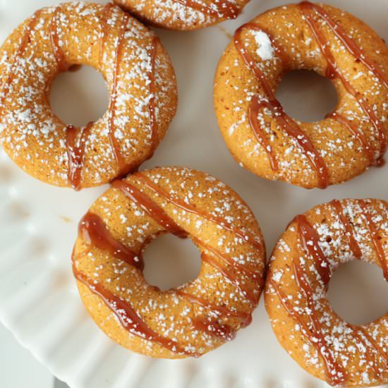 2 Ingredient Pumpkin Donuts - Recipe photo by girlinspired