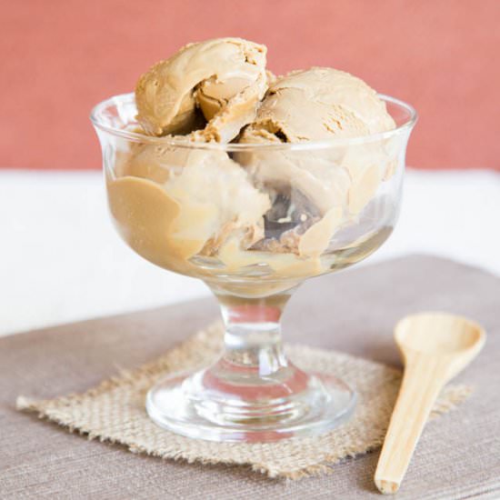 Cold Brew Coffee Ice Cream - Recipe photo by Fuss Free Flavours