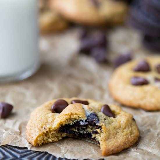 Pumpkin Chocolate Chip Oreo Cookies - Recipe photo by ihearteating