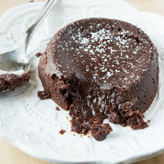 Molten Chocolate Cake - Recipe photo by certifiedpastryaficionado