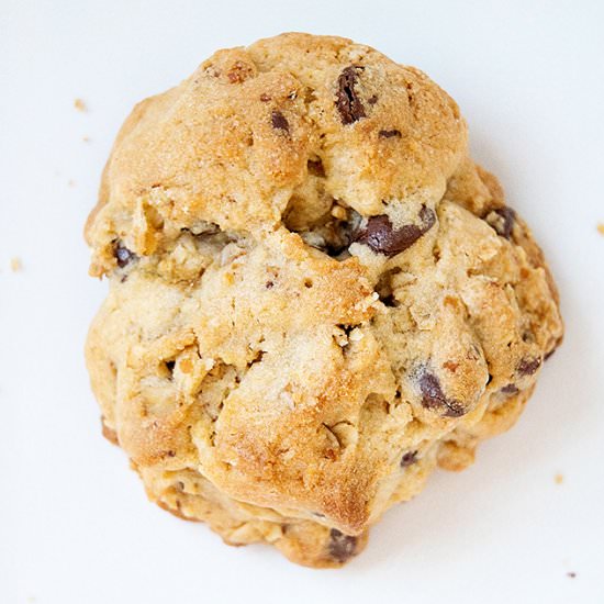 Chocolate Chip Granola Cookies - Recipe photo by Cupsandspoonfuls
