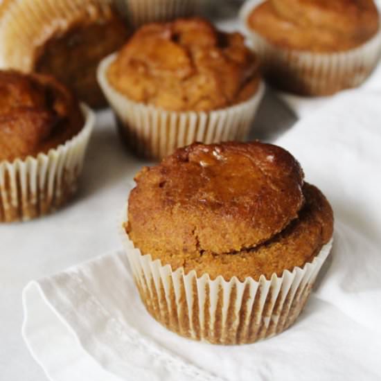 Gluten Free Pumpkin Spice Muffins - Recipe photo by AimeeMarsLiving