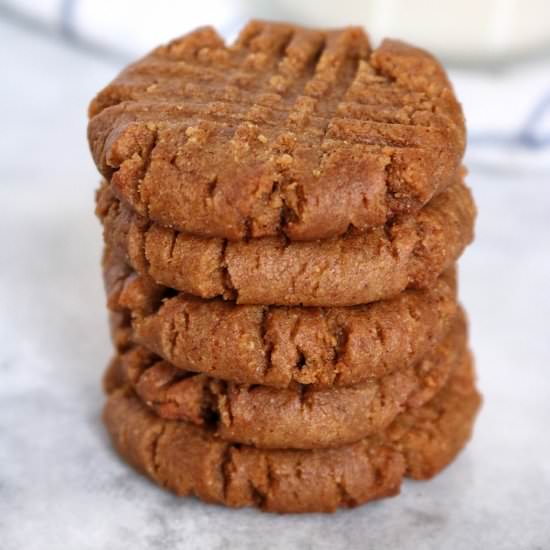 Brown Sugar Cinnamon PB Cookies - Recipe photo by The Nutrition Adventure