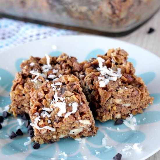 No Bake Peanut Butter Cereal Bar - Recipe photo by My Cooking Journey