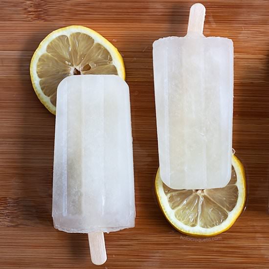 Honey Whiskey Lemonade Popsicles - Recipe photo by asassyspoon