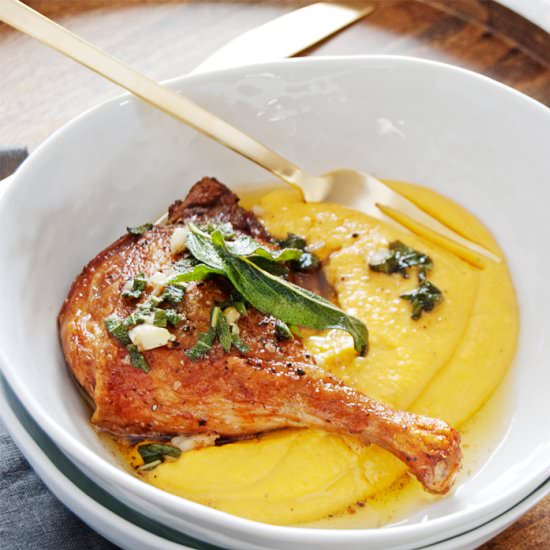 Oven Roasted Duck Legs - Recipe photo by thecharmingdetroiter