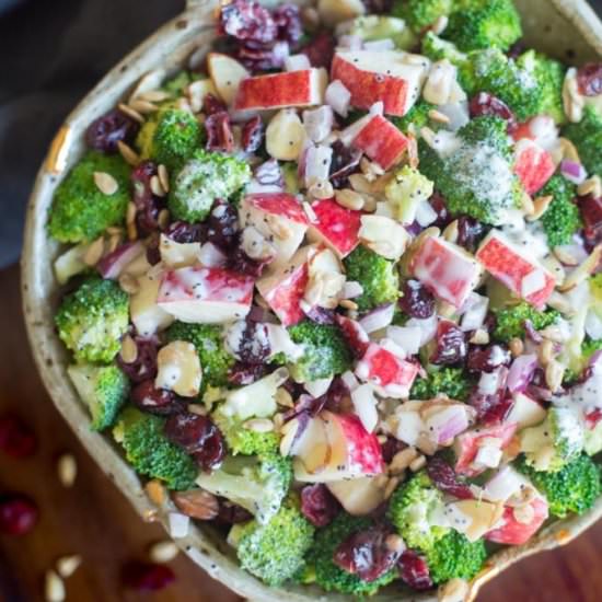 Broccoli Apple Salad - Recipe photo by tastesbetterfromscratch
