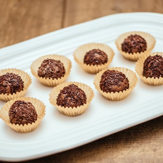 Brazilian Chocolate Brigadeiro - Recipe photo by thetasteSF