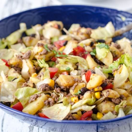 Mexican potato-salad - Recipe photo by einepriselecker