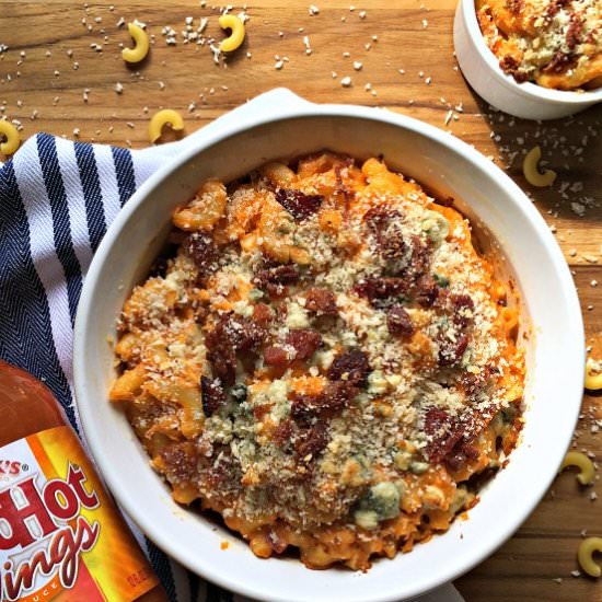 Buffalo Chicken Mac and Cheese - Recipe photo by agoudalife