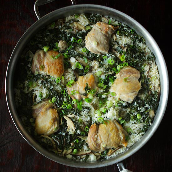 30 minute Coconut Chicken & Rice - Recipe photo by scratch-eats