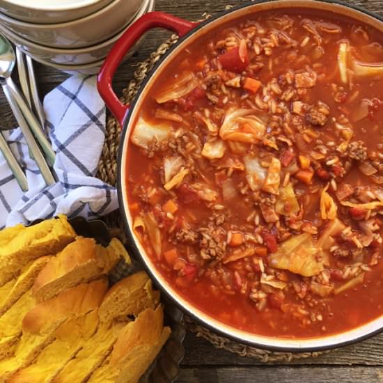 Cabbage Roll Soup - Recipe photo by aprettylifeinthesuburbs