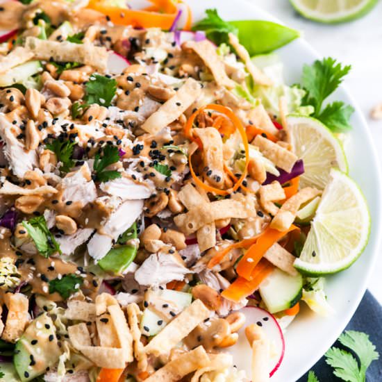 Crunchy Thai Chicken Salad - Recipe photo by Aberdeenskitchen