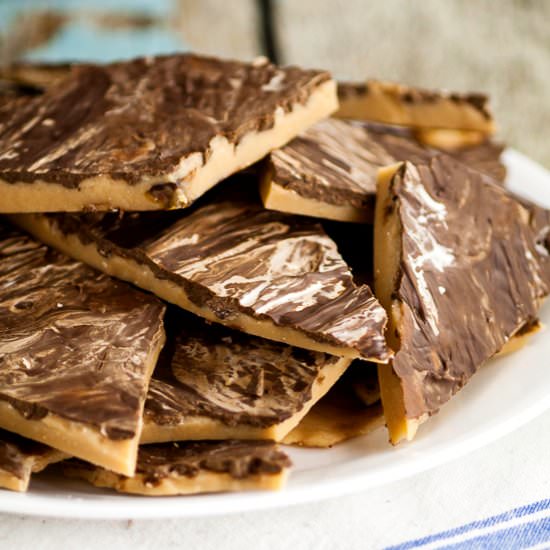 Homemade Chocolate Toffee - Recipe photo by thegraciouswife