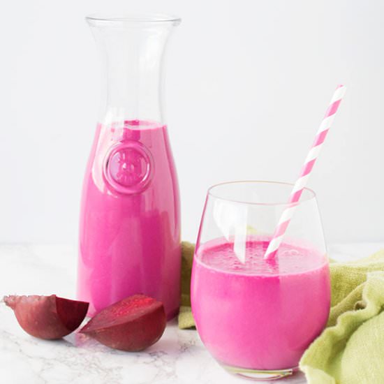 Pink Beet Smoothie - Recipe photo by Raw Revive