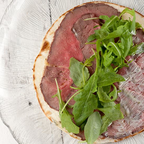 Roast Beef Tortilla Wrap - Recipe photo by ohmydish