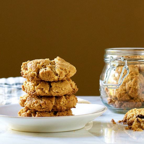 Oatmeal Coconut & Chocolate Cookies - Recipe photo by PinchandSwirl