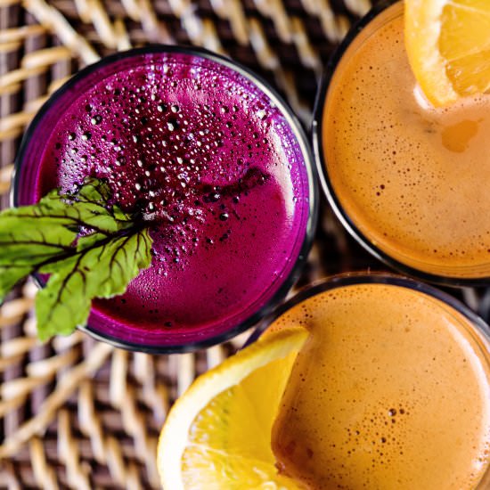 Immunity Boosting Juices - Recipe photo by intheknowmom