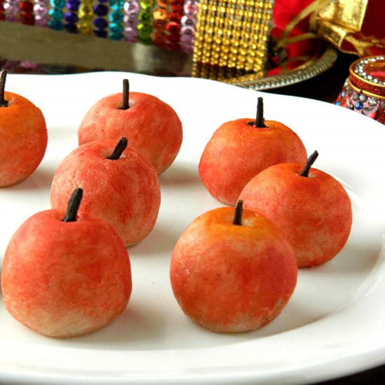 Apple Kaju Katli | Kaju Katli Recip - Recipe photo by Nitha Kitchen