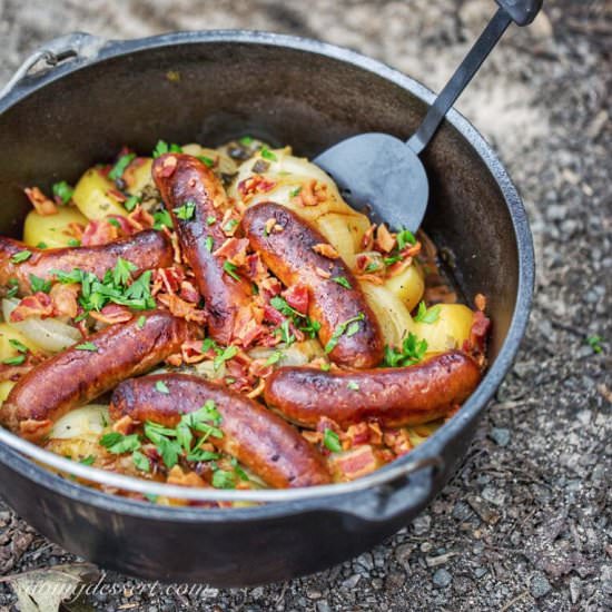 Dublin Coddle – Camping Style - Recipe photo by Savingroomfordessert