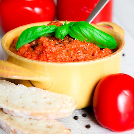 Pappa al Pomodoro tomato bread soup - Recipe photo by Philosokitchen