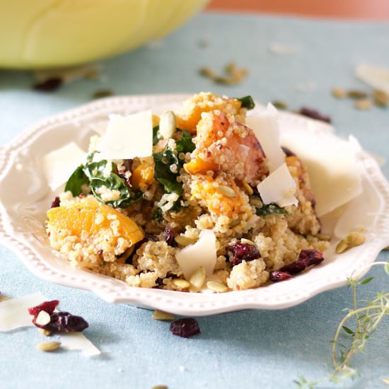 Autumn Quinoa Salad - Recipe photo by Wineandawoodenspoon