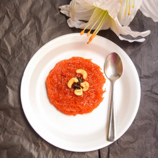 Vermicelli halwa or Meethi Semai - Recipe photo by dimpieekitchen