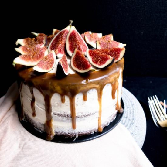 Chocolate Whiskey Honey Cake - Recipe photo by ohsweetcitrus