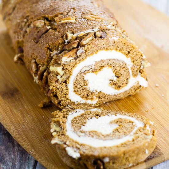 Classic Pumpkin Roll - Recipe photo by thegraciouswife