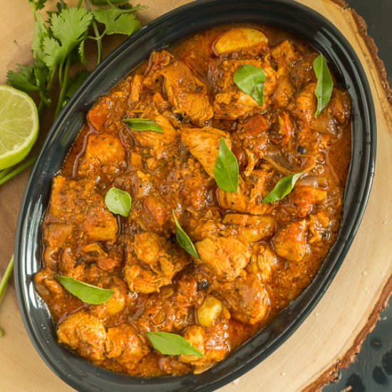 Chettinad Chicken Masala - Recipe photo by KarthisKitchenStudio