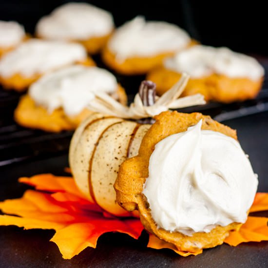 Pumpkin Chocolate Chip Cookies - Recipe photo by Midwestern Moms