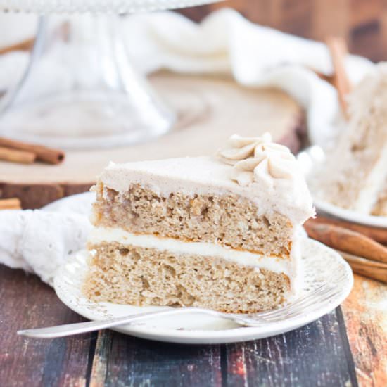 Snickerdoodle Poke Cake - Recipe photo by thegoldlininggirl