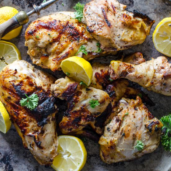 Grilled Lemon Pepper Chicken - Recipe photo by gogogogourmet