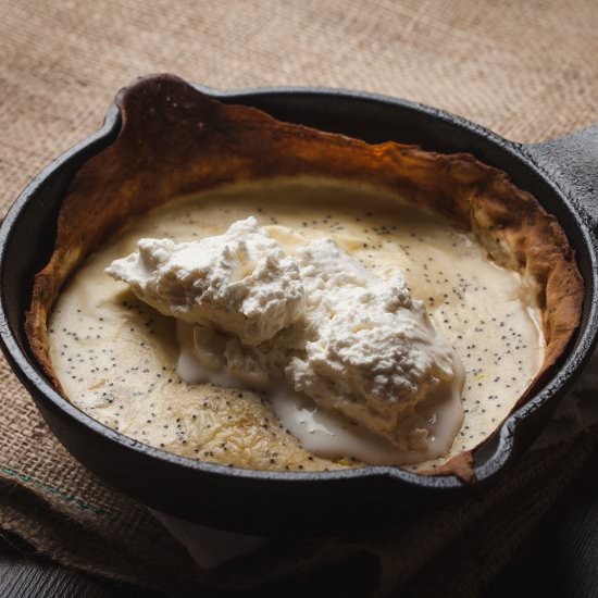 Lemon Poppy Seed Dutch Baby - Recipe photo by FortheChef