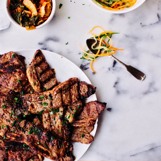 Grilled Korean Ribs - Recipe photo by foodess