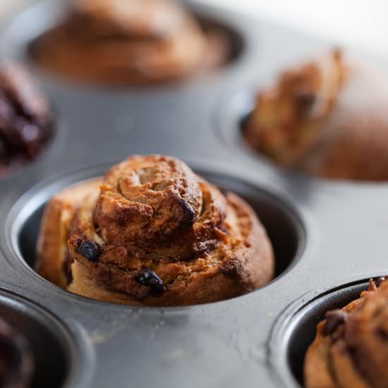 Nutella swirls - Recipe photo by elenianag