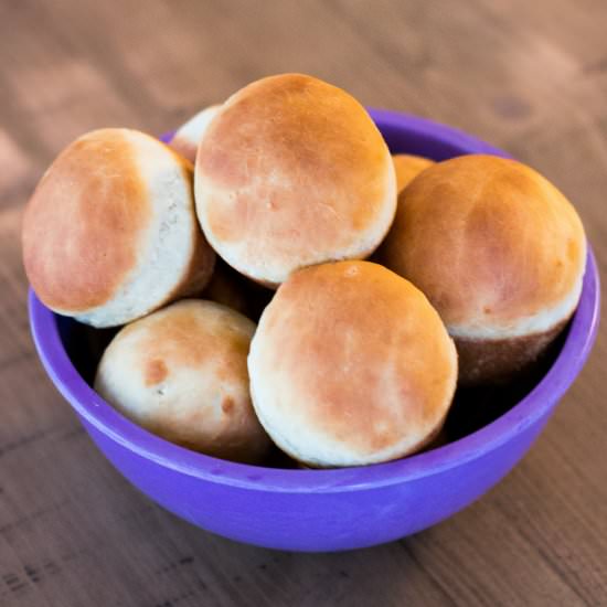 30 Minute Dinner Rolls - Recipe photo by Thehappyflammily