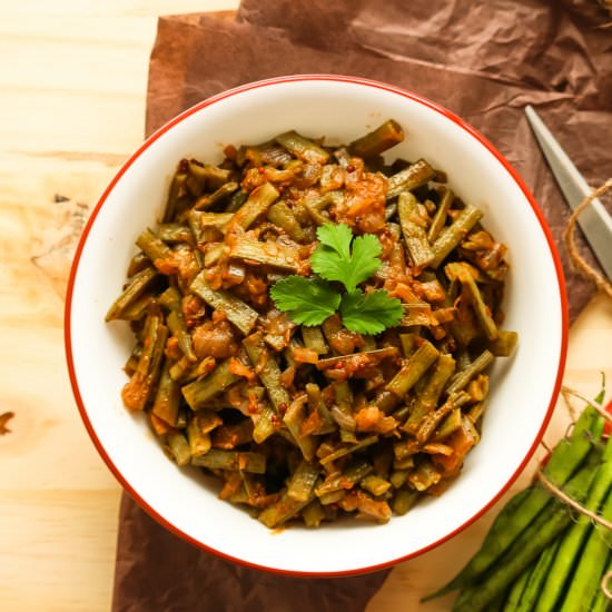 Gafarvali Ki Sukhi Sabzi - Recipe photo by KarthisKitchenStudio