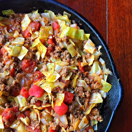 Skillet Unstuffed Cabbage Rolls - Recipe photo by Easyhealth Living