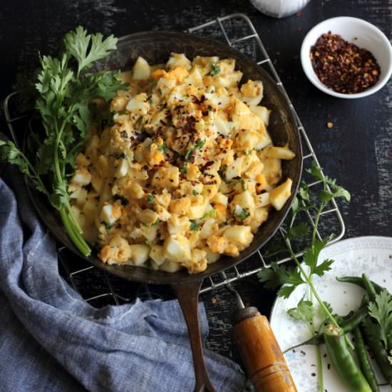 Quick Egg Curry - Recipe photo by easyfoodsmith