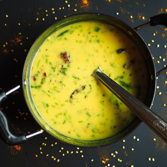 Moong Dal Rasam with Coconut Milk - Recipe photo by Shubhasrecipes