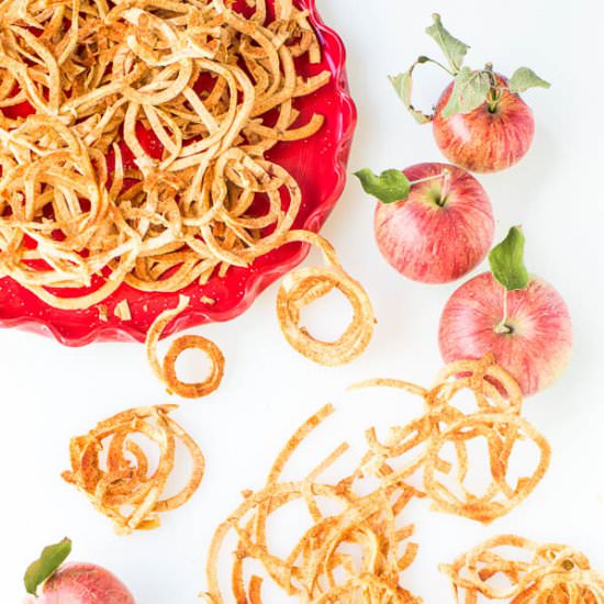 Baked Apple Strings - Recipe photo by Shineshka