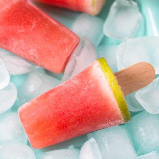 Watermelon Gelatin Popsicles - Recipe photo by OhTheThingsWellMake