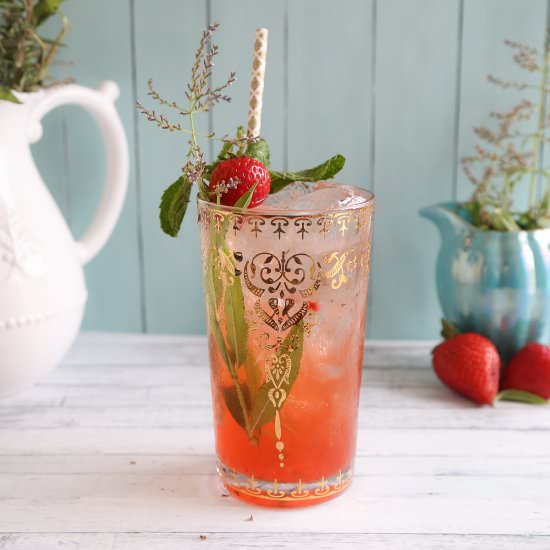 The Last Days of Summer Cocktail - Recipe photo by lovehappyhour