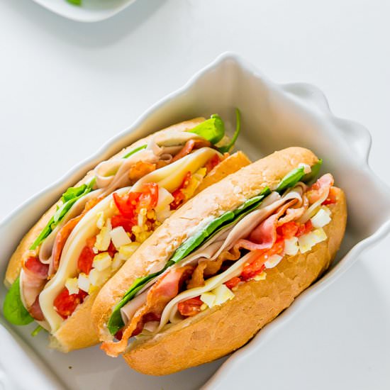 Sub Sandwich Recipe - Recipe photo by MunchkinTime