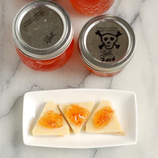 Ghost Pepper Jelly (Bhut Jolokia) - Recipe photo by eileen.baking-sense