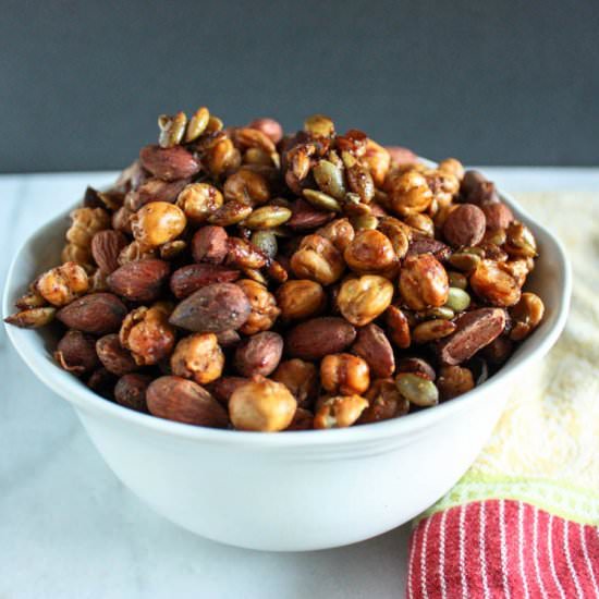Sweet & Spicy Chickpea Pub Mix - Recipe photo by MissAlliesKitchen