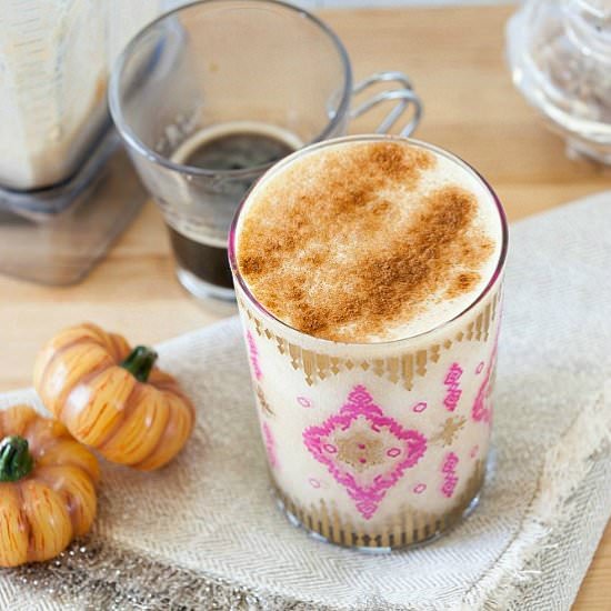 Pumpkin Spice Latte Smoothie - Recipe photo by Food Done Light