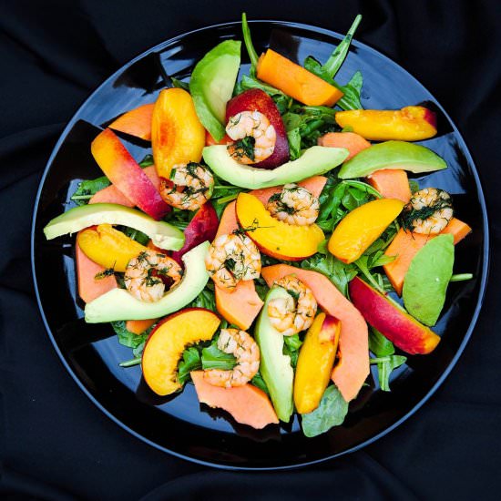 Spicy Nectarine Salads - Recipe photo by dace